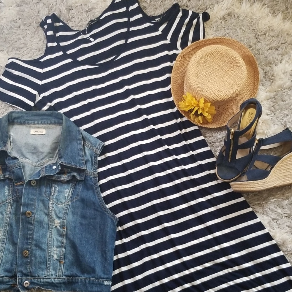 Striped Maxi Dress